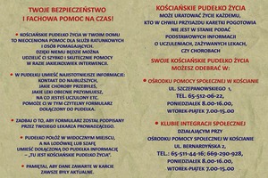 Plakat promujący projekt 